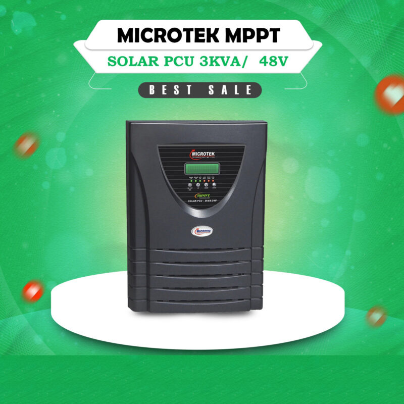 Microtek MPPT SOLAR PCU 3KVA/48V