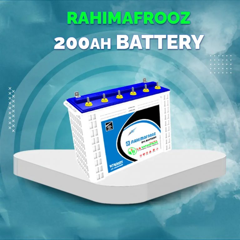 Rahimafrooz Tall Tubular RTB-200 AH Battery
